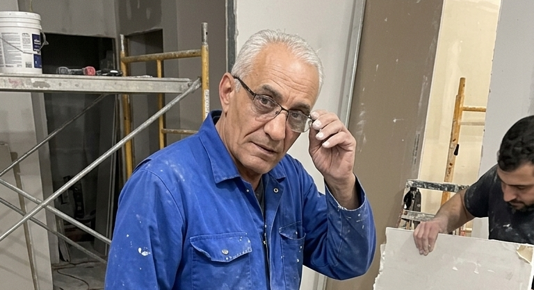 Solado y alicatado en local de Arganzuela